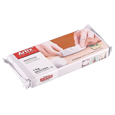 HOBBY - LUT MODELAJ ARTIX IPB CU INTARIRE LA AER 1KG ALB NATURAL PY039-1