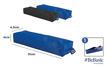 Penare/ Etuiuri/ Necessaire - NECESSAIRE BeBasic 21*4*4.5CM 1 COMPARTIMENT S031