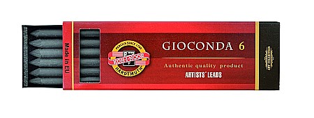 FINE ARTS&GRAPHICS - KOH SET 6 MINE GRAFIT 5.6MM 2B KOH-I-NNOR K4865