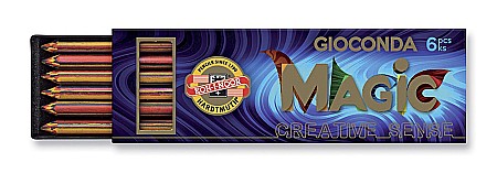 Mine creion mecanic - KOH MINA 5.6MM KOH-I-NOOR MAGIC COLORS 6/SET K4376-6