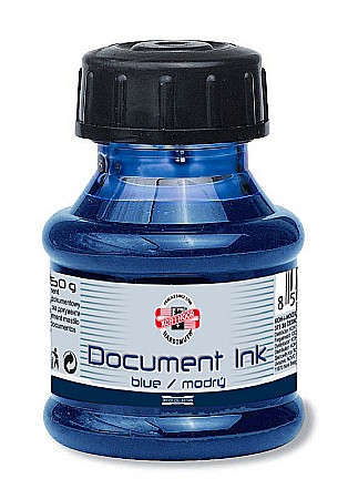 Cerneala/ Cartuse cerneala - KOH CERNEALA PERMANENTA KOH-I-NOOR ALBASTRU 50gr K141600602