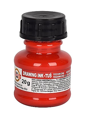 Caligrafie - KOH TUS DESEN KIN 20 GR K1417004 ROSU