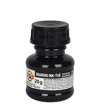 Caligrafie - KOH TUS DESEN KIN 20 GR K1417010 NEGRU