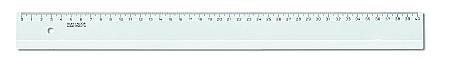 Rigle,echere si raportoare - KOH RIGLA 40 CM K742700 TRANSPARENTA