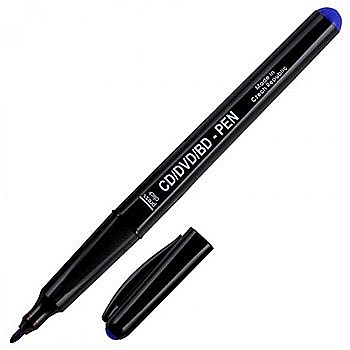 INSTRUMENTE DE SCRIS - LEC MARKER CENTROPEN CD M ALBASTRU 460602