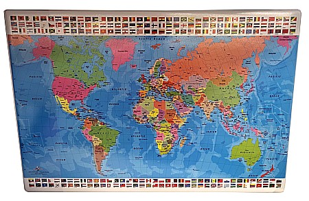 ARTICOLE DE BIROU - KOH MAPA BIROU HARTA LUMII 40*60CM KPP5-812