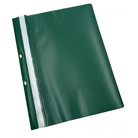 Dosare plastic cu sina pt documente - LEC DOSAR SINA PLASTIC NOKI ECO VERDE INCHIS 48288160B - PROMO