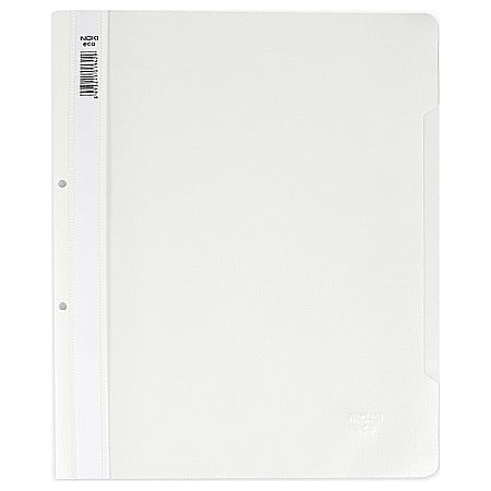 Dosare plastic cu sina pt documente - LEC DOSAR SINA PLASTIC NOKI ECO ALB 4823010B/ 48288010B - PROMO