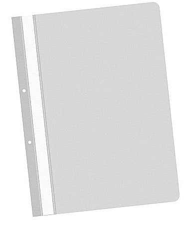 Dosare plastic cu sina pt documente - LEC DOSAR SINA PLASTIC NOKI ECO 4823020/ 48288020 /LM014 GRI DESCHIS N-PROMO