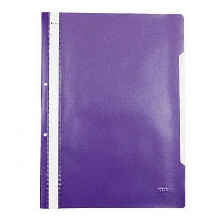 Dosare plastic cu sina pt documente - LEC DOSAR SINA PLASTIC NOKI ECO 4823100B/ 48288100B MOV - PROMO