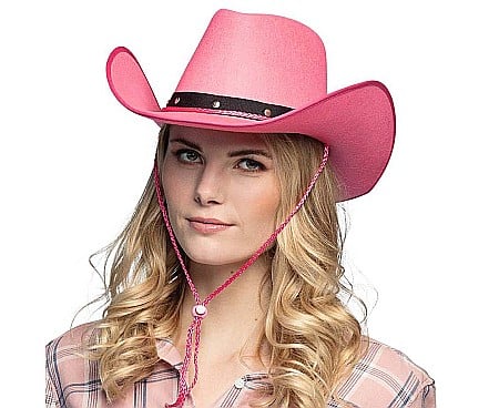 ARTICOLE PARTY - GOD PALARIE PARTY COWBOY 30CM ROZ 04385