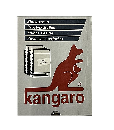 ORGANIZARE SI ARHIVARE - PA FOLIE PROTECTIE A4  DESCHIDERE L 140 microni, KANGARO, CRISTAL 100/SET 12800021
