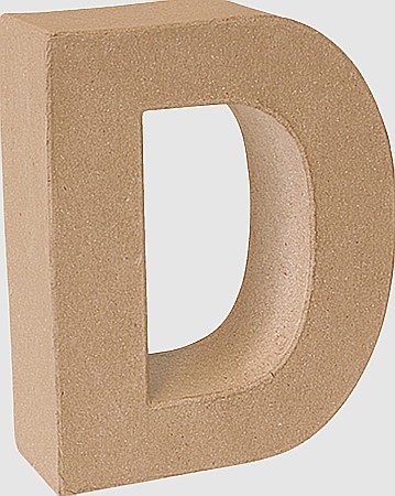 HOBBY - KP LITERA PAPIER MACHE 17.5CM 19293104 - D