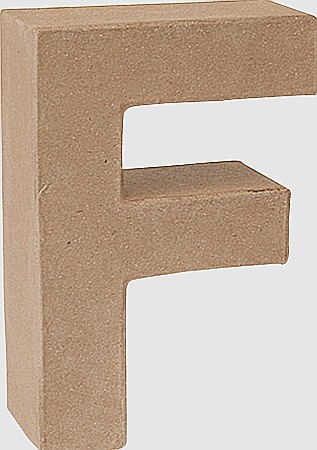 HOBBY - KP LITERA PAPIER MACHE 17.5CM 19293106 - F