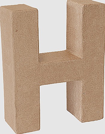 HOBBY - KP LITERA PAPIER MACHE 17.5CM 19293108 - H