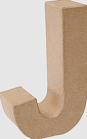 HOBBY - KP LITERA PAPIER MACHE 17.5CM 19293110 - J