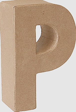 HOBBY - KP LITERA PAPIER MACHE 17.5CM 19293116 - P