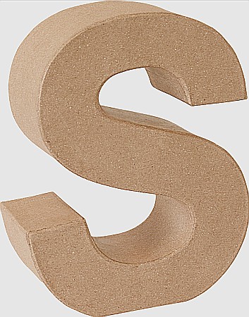 HOBBY - KP LITERA PAPIER MACHE 17.5CM 19293119 - S