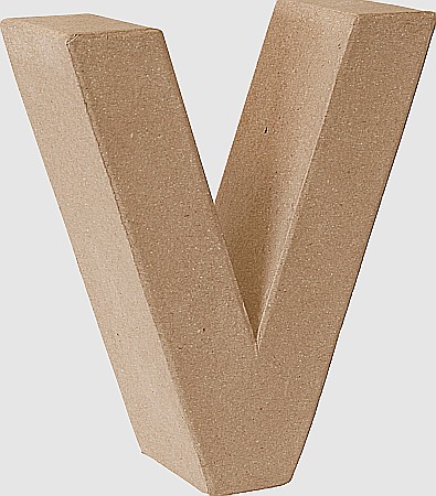 HOBBY - KP LITERA PAPIER MACHE 17.5CM 19293122 - V