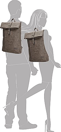 EB RUCSAC LAPTOP ROTTERDAM 15 inch TAUPE 66598134 [4]