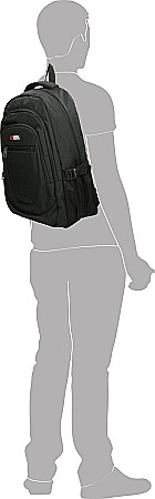 EB RUCSAC LAPTOP HAMBURG 17 inch NEGRU 62125001 [1]