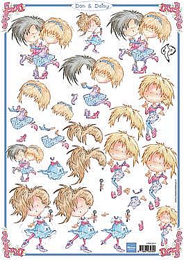 HOBBY - KP HARTIE DECUPAJ A4 Don & Daisy 25353207