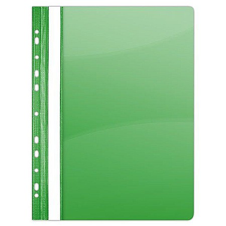 Dosare plastic cu sina pt documente - OVM DOSAR SINA PLASTIC MULTIPERFORATII 1704001-06 VERDE