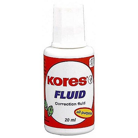 Corectoare - RT FLUID CORECTOR KORES 20 ML CU PENSULA KO66101/KS66119