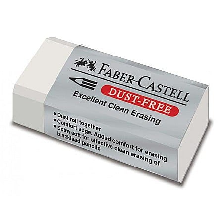 RECHIZITE SCOLARE - LEC RADIERA FABER-CASTELL DUST FREE 30 FC187130