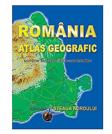 RECHIZITE SCOLARE - LEG ATLAS GEOGRAFIC ROMANIA AG12