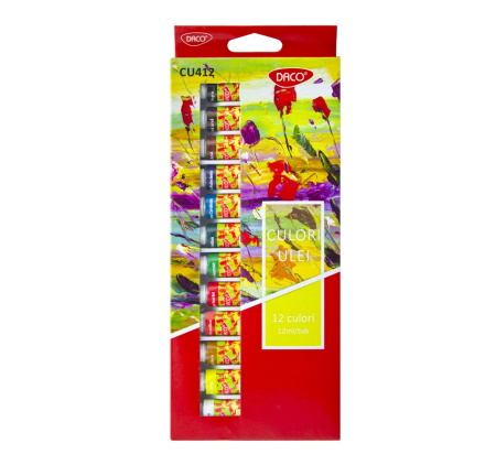 FINE ARTS&GRAPHICS - CULORI ULEI DACO 12/SET CU412