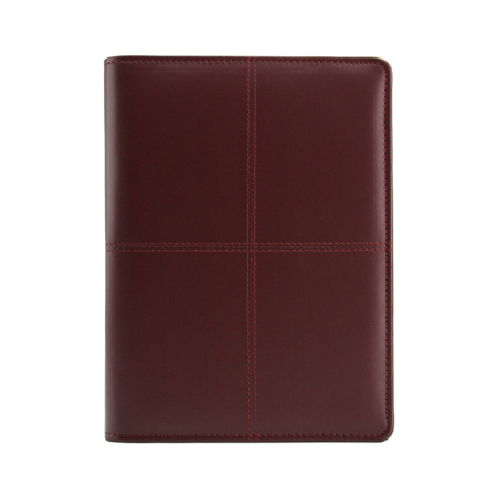 Agende 2026 - AGENDA DATA ZILNIC BLUETTE LUX CU FERMOAR BORDO 15*21 CM 323BO 2026