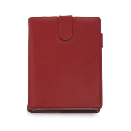 Agende 2026 - AGENDA DATATA LUX RIGA ROSU CU CLAPA  15*21CM 2026 390R