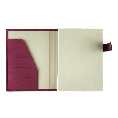 AGENDA DATATA ZILNIC NISA CU CLAPA LUX BORDO 15*21 CM 2026 CAG2289BO [1]