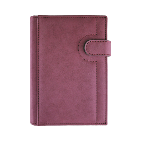 Agende 2026 - AGENDA DATATA ZILNIC NISA CU CLAPA LUX BORDO 15*21 CM 2026 CAG2289BO