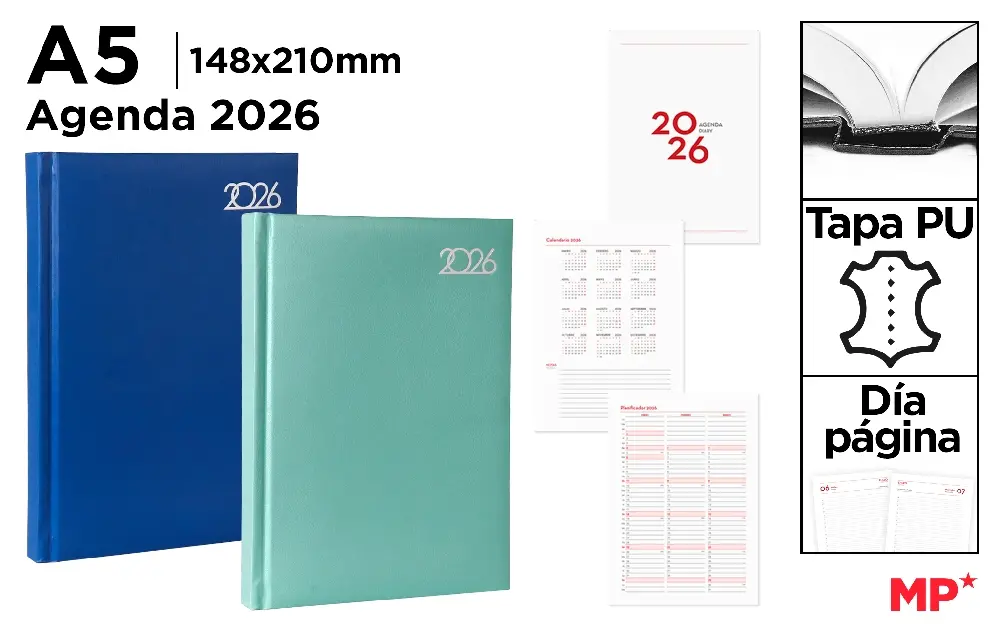 Agende 2026 - AGENDA IPB A5 2026 DATATA ZILNIC PB26-60-06
