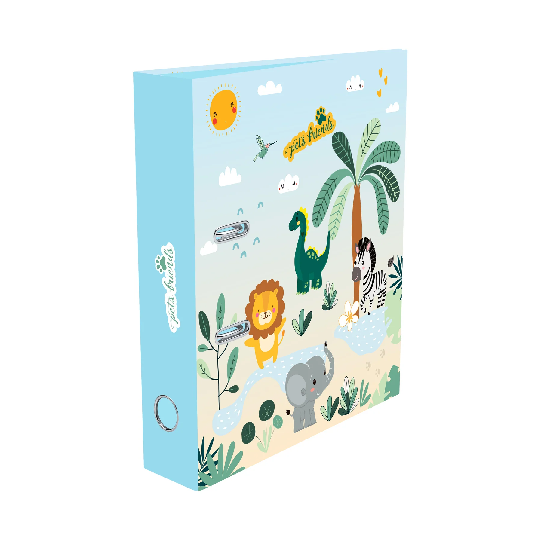 BIBLIORAFT A4 AMBAR 7.5CM LITTLE FRIENDS 234839 [1]