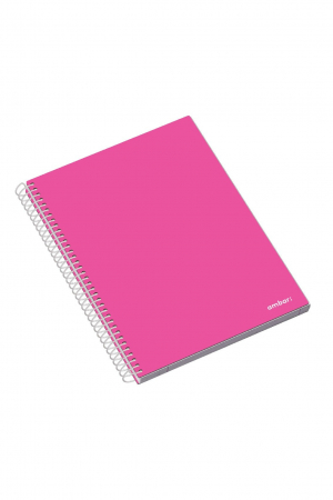 Nimic - AM CAIET A4 120F SPIRA 5 SUBIECTE AMBAR HARD COVER 163511 LINII