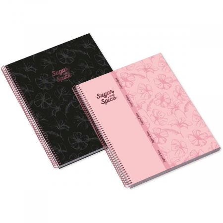 Caiete Elegante - AM CAIET A4 80F SPIRA SUGAR&SPICE LINII 233672