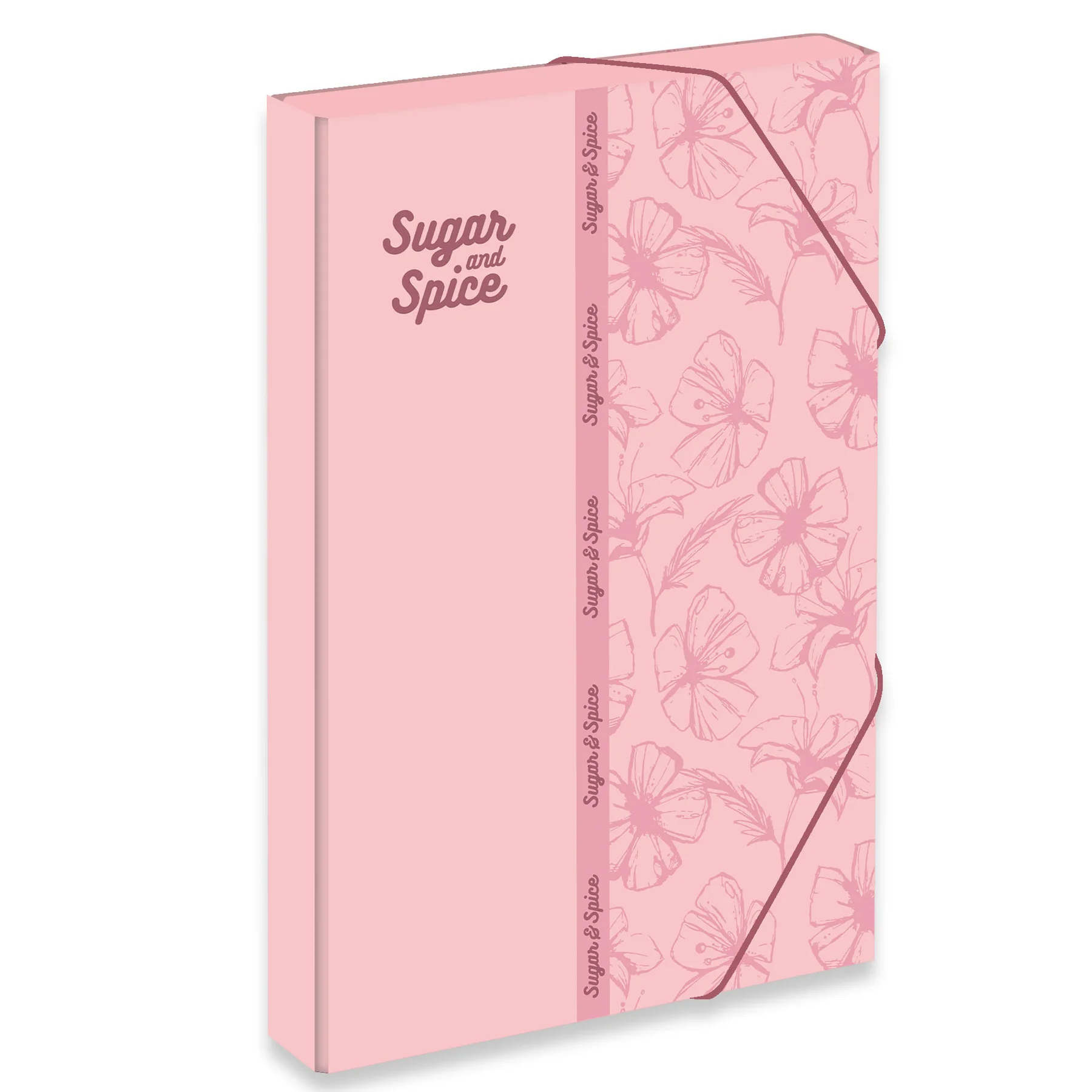 MAPA CARTON A4 4CM CU ELASTIC SUGAR&SPICE 233351 [1]