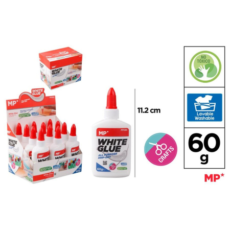 ARTICOLE DE BIROU - Aracet MP White Glue 60g PP085 Lavabil Non-Toxic