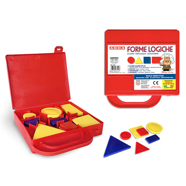 RECHIZITE SCOLARE - JOC EDUCATIV FORME LOGICE 48/SET SI SERVIETA 125