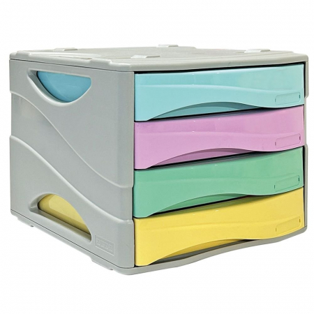ARTICOLE DE BIROU - ARD SUPORT MODULAR 4 SERTARE PENTRU DOCUMENTE A4 15P4PPAS MULTICOLOR