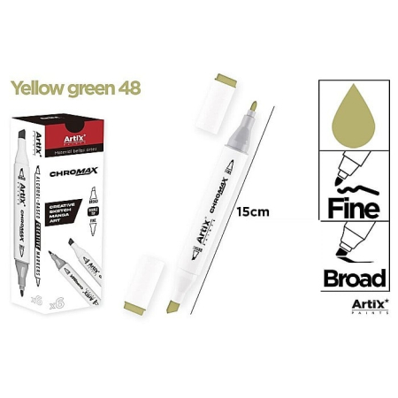 FINE ARTS&GRAPHICS - ART MARKER IPB 2 CAPETE VERDE FISTIC 48 PP915-48