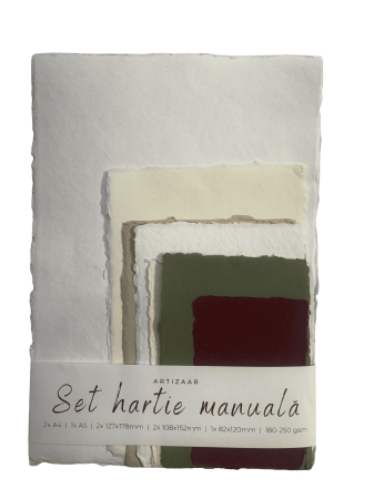 Caligrafie - SET HARTIE MANUALA PENTRU SCRIS 5 DIMENSIUNILE