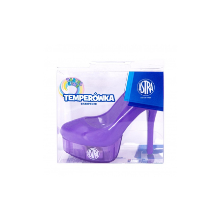 RECHIZITE SCOLARE - AS ASCUTITOARE CU CONTAINER FORMA PANTOF VIOLET 404022001