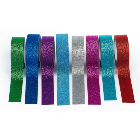 BANDA DECORATIVA AUTOADEZIVA LUCIOASA 15MMX10M DIVERSE CULORI 421118001 [1]