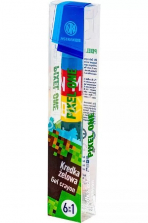 Instrumente pentru scris kids - AS CREION CU GEL 6 IN 1 ASTRAKIDS PIXEL ONE 6 CULORI 316024902