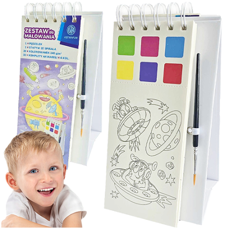 Kit Pictura - AS KIT PICTURA ASTRAFUN 20 SABLOANE, 6 CULORI SI 1 PENSULA 320024071