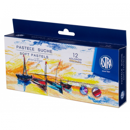 FINE ARTS&GRAPHICS - AS PASTELURI USCATE SOFT 12 CULORI/SET PRESTIGE ASTRA 323120001